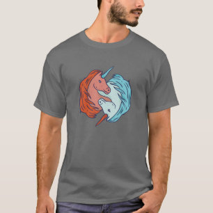 Camiseta Unicórnio Yin Yang