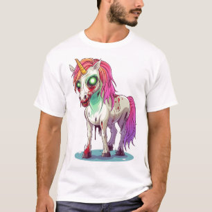 Camiseta  Unicórnio Zumbi