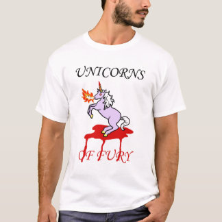 Camiseta Unicórnios da fúria mim