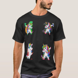 Camiseta unicórnios de dabbing