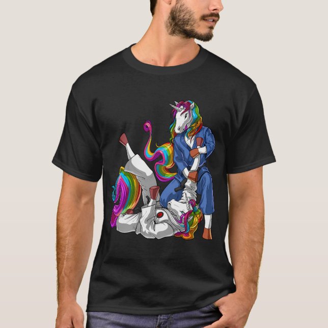 Camiseta Unicórnios de Jiu-Jitsu (Frente)