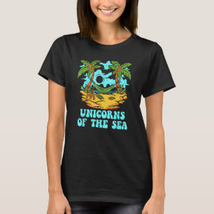 Camiseta Unicórnios do Sea Surfing Beach Surfer Ocean Bea