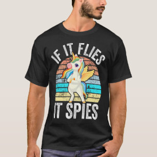 Camiseta Unicórnios Não São Reais Para Meninas Pombo 1