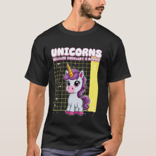 Camiseta Unicórnios Porque O Normal É Um Unicórnio Chato