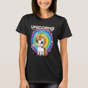 Camiseta Unicórnios Provam Que Magia É Um Unicórnio Contagi