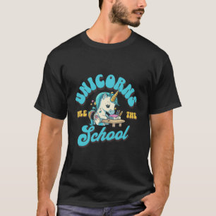 Camiseta Unicórnios Regem A Escola De Volta À Rua De Profes