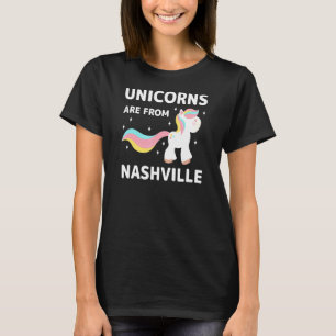 Camiseta Unicórnios São De Nashville Tennessee Residente Tn