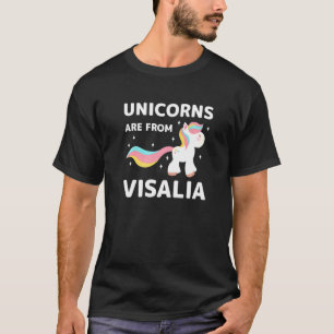 Camiseta Unicórnios São De Visalia California Residente Ca