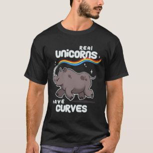 Camiseta Unicórnios Verdadeiros Chubby - Citação Inspiracio