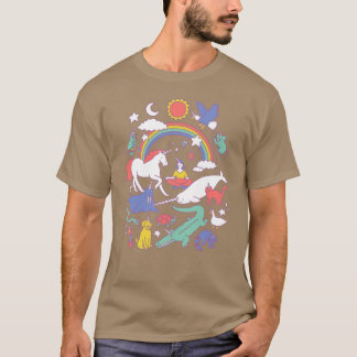 Camiseta Unicórnios vintage