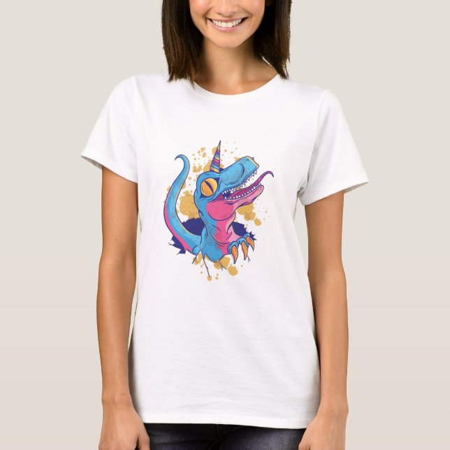 Camiseta Unicornisauro (Frente)