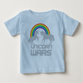 Camiseta Unicorns Guerras com Arco-Íris