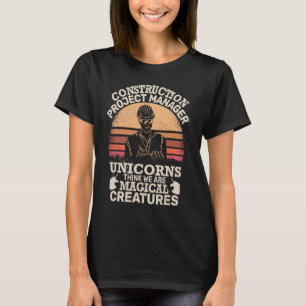 Camiseta Unicorns Think Vintage projeto de construção