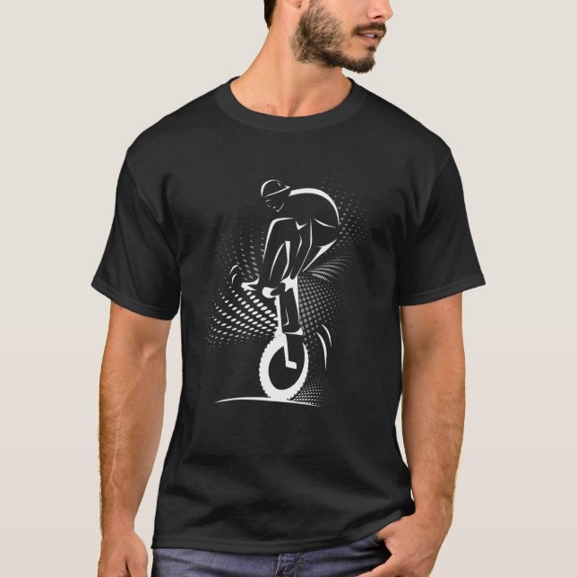Camiseta Unicycle  Unicycling  Freestyle  Tricks 2 (Frente)
