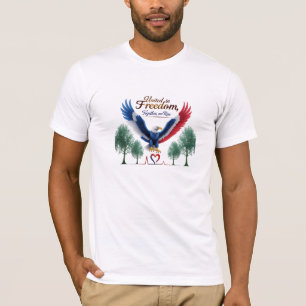Camiseta Unida na Liberdade - Eagle Heartbeat Edition