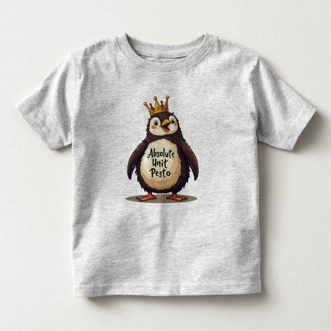 Camiseta Unidade Absoluta Pesto - O Rei Pinguim (Frente)
