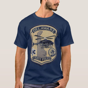 Camiseta Unidade Aérea da Polícia Estadual de Delaware Tama