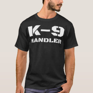 Camiseta Unidade Canina de Treinador de Cães da Polícia d