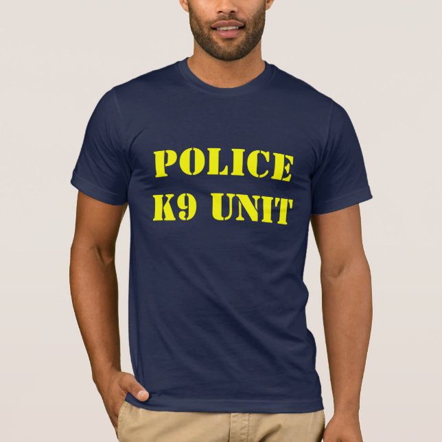 CAMISETA UNIDADE DA POLÍCIA K9 (Frente)