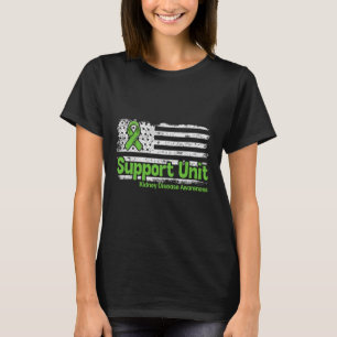 Camiseta Unidade de Apoio à Doença Sinalizador da Doença Re