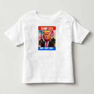 CAMISETA UNIDADE DE BEBÊ DE UNIDADE TRUMP 2024