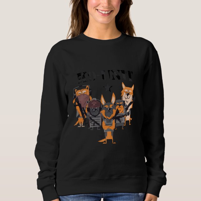 Camiseta Unidade de Cães Policiais K9 (Frente)