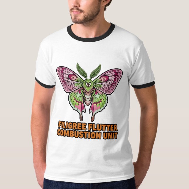 Camiseta Unidade de Combustão Filigrana Flutter (Frente)