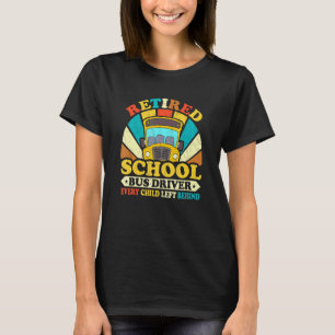 Camiseta Unidade de Driver de Barramento Escolar Aposentado