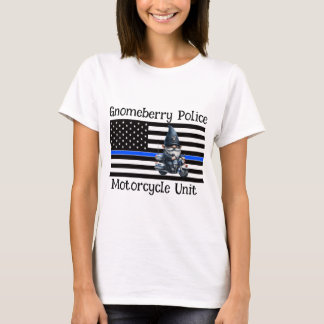 Camiseta Unidade de Motociclos Personalizados da Polícia Gn