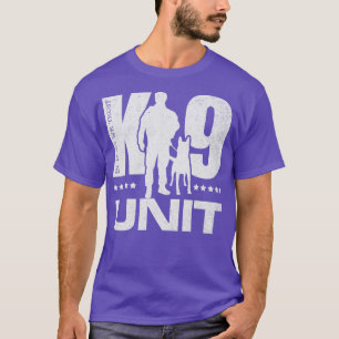 Camiseta Unidade de Polícia da Unidade K9 de Cachorro Malin