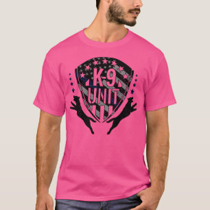 Camiseta Unidade de Polícia da Unidade K9 de Cachorro Malin