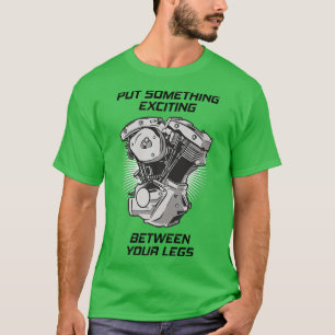 Camiseta Unidade de Vestuário de Cilindrada de Cilindro de 