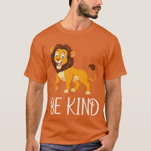 Camiseta unidade dia a dia, leão antibullying