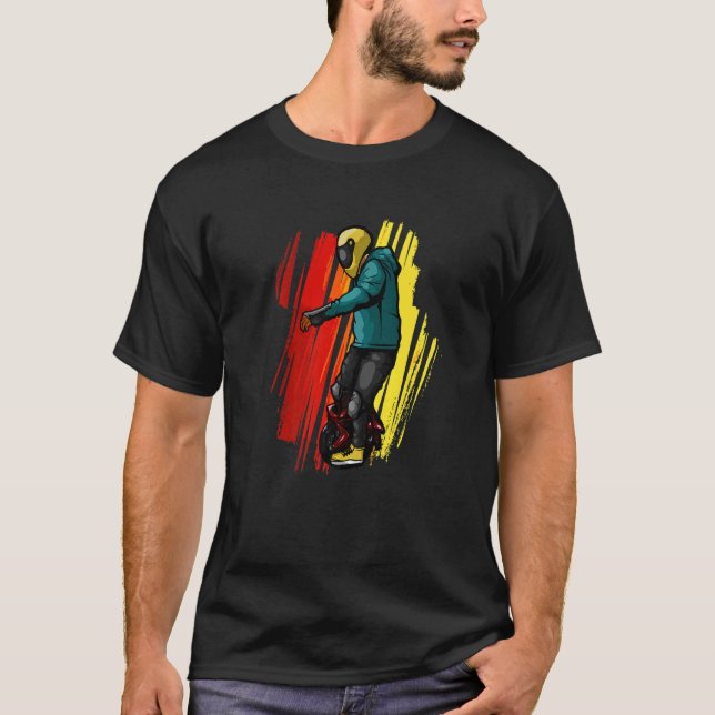 Camiseta Unidade Elétrica Unicycle (Frente)