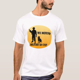 Camiseta Unidade K9 militar