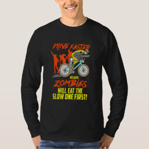 Camiseta Unidade Mais Rápida Porque Zombies - Mtb Cycling M