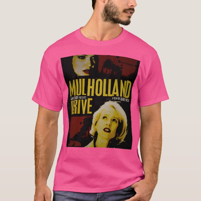 Camiseta Unidade Mulholland David Lynch (Frente)