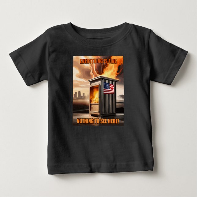 Camiseta Unidade Norte-Americana: Aumentando na fumaça (Frente)