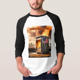 Camiseta Unidade Norte-Americana: Aumentando na fumaça
