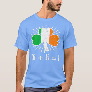 Camiseta Unidade verde irlandesa 26 6 = 1 Dia de São Patríc