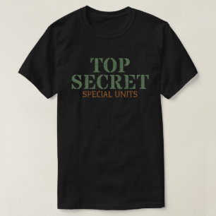 Camiseta Unidades Especiais Ultra Secretas