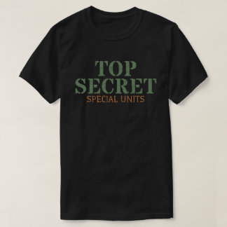 Camiseta Unidades Especiais Ultra Secretas