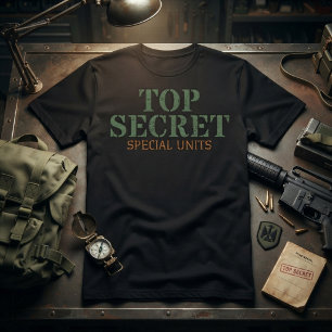 Camiseta Unidades Especiais Ultra Secretas