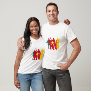Camiseta Unidades Militares Camarões
