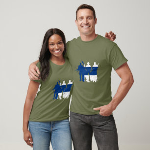 Camiseta Unidades Militares da Finlândia