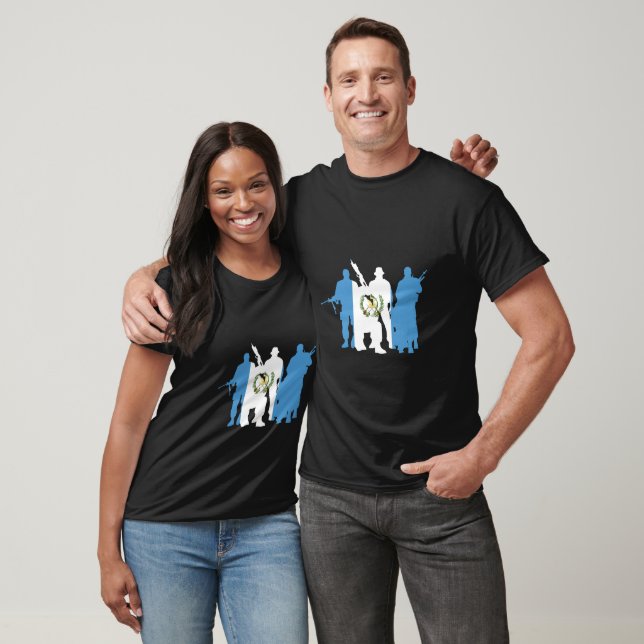 Camiseta Unidades militares da Guatemala (Unissex)