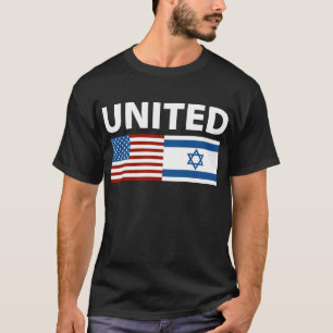 Camiseta Unido com a Israel