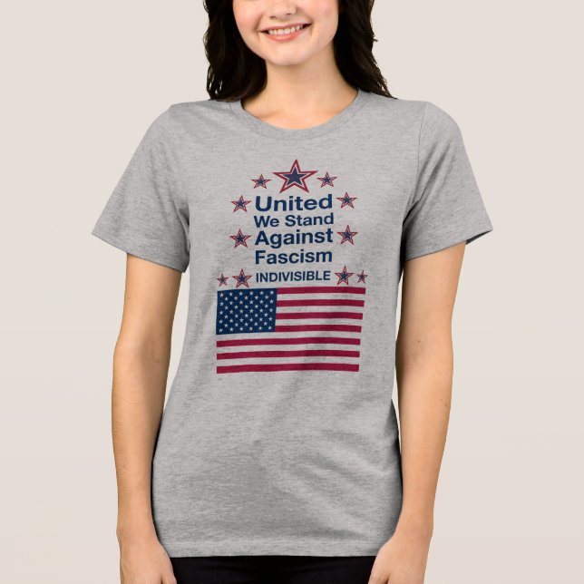 Camiseta Unidos Contra o Fascismo (Frente)
