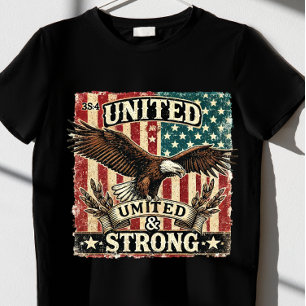 Camiseta "Unidos e Forte."