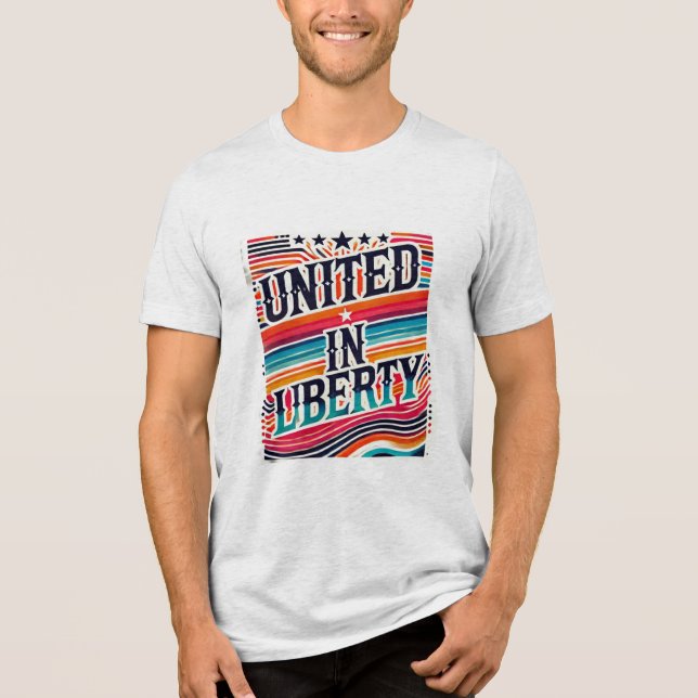 Camiseta Unidos em Liberdade (Frente)